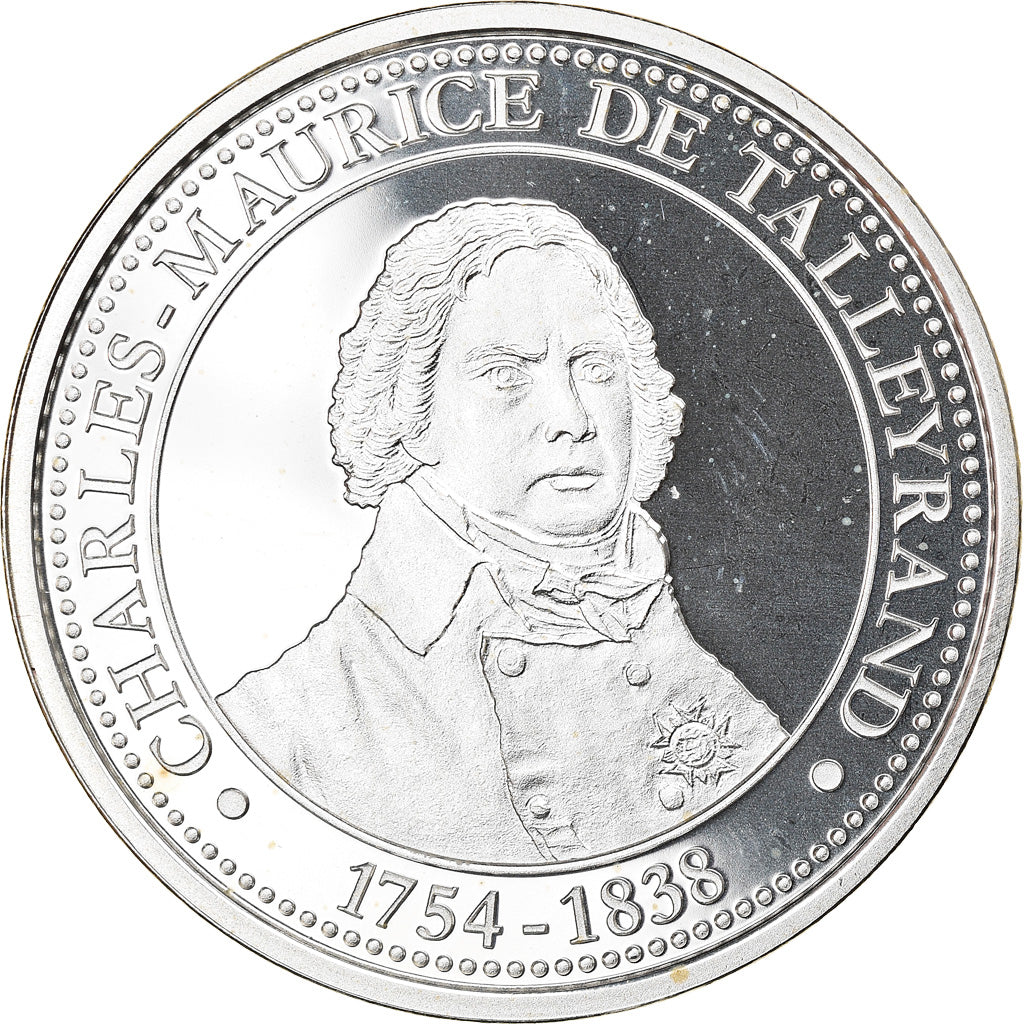 France, Medal, Charles-Maurice de Talleyrand, History, MS(65-70), Silver