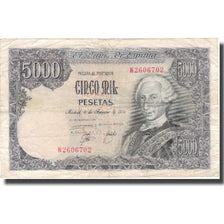 Geldschein, Spanien, 5000 Pesetas, 1978, 1976-02-06, KM:155, S