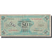Italy, 50 Lire, 1943A, KM:M20a, Undated, VF(20-25)