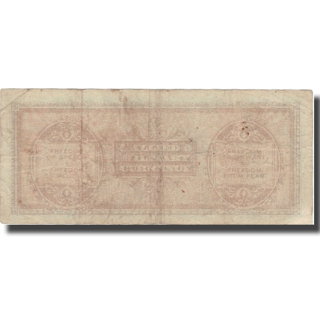 Italy, 50 Lire, 1943A, KM:M20a, Undated, VF(20-25)