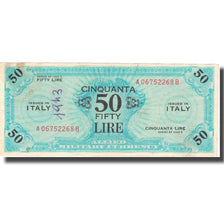 Banknote, Italy, 50 Lire, 1943A, KM:M20a, AU(50-53)