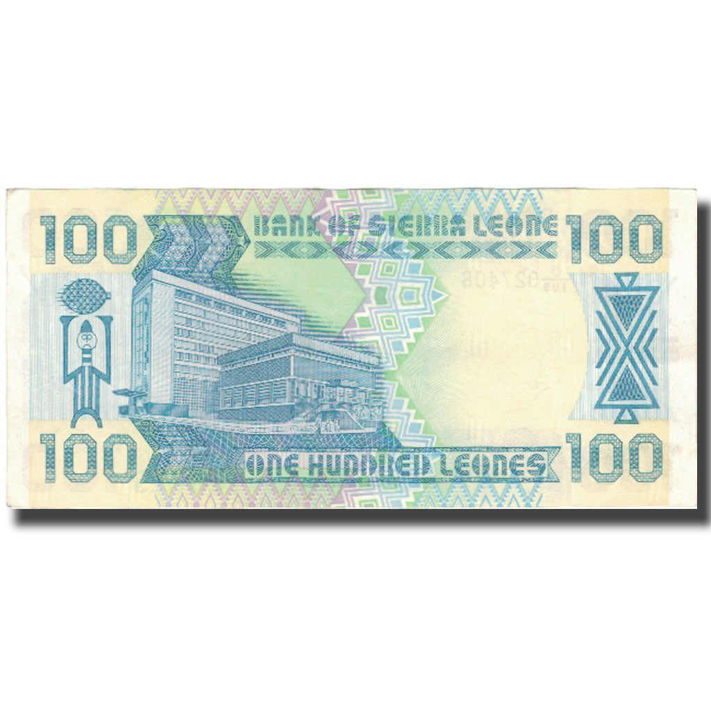 Banknot, Sierra Leone, 100 Leones, 1990, 1990-09-26, KM:18c, AU(50-53)