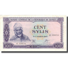 Banknote, Guinea, 100 Sylis, 1960, 1960-03-01, KM:19, EF(40-45)