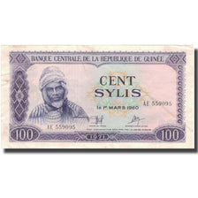Banknote, Guinea, 100 Sylis, 1960, 1960-03-01, KM:19, EF(40-45)