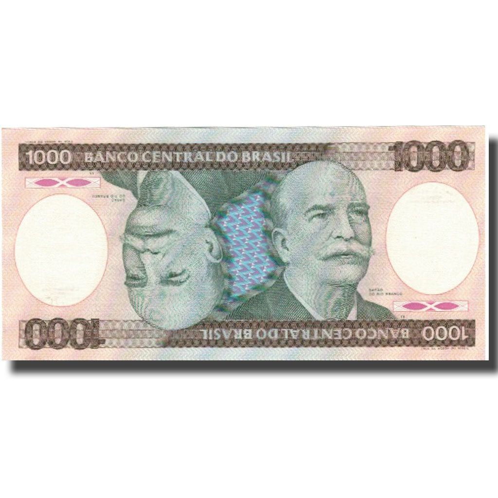 Banknote, Brazil, 1000 Cruzeiros, Undated (1985), KM:201c, UNC(64)
