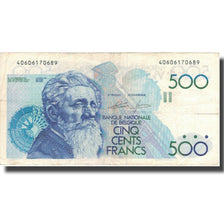 Banknote, Belgium, 500 Francs, KM:143a, EF(40-45)