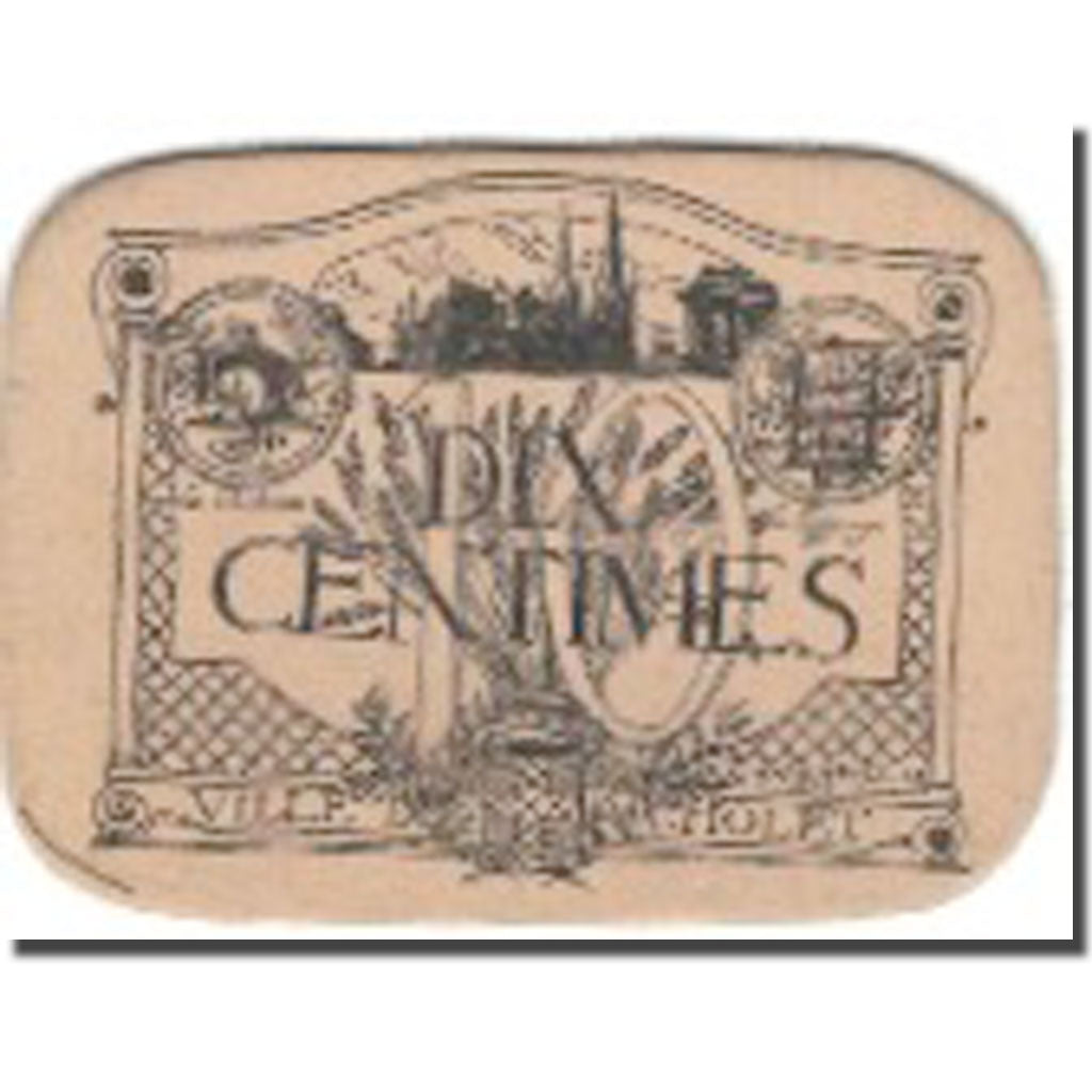 France, CHOLET, 10 Centimes, 1920, UNC(63)