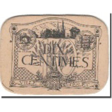 France, CHOLET, 10 Centimes, 1920, UNC(63)