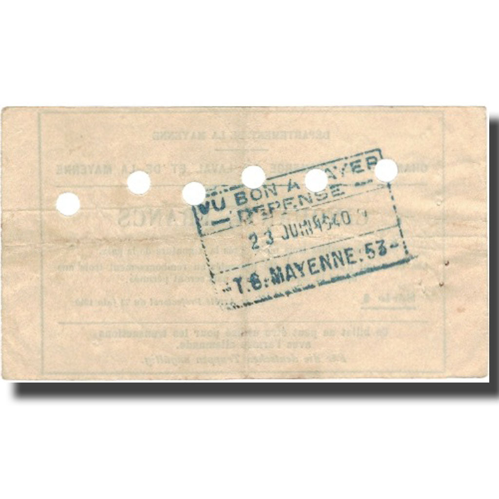 Frankreich, Laval, 50 Francs, 1940, SS