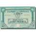 Francja, CAEN, 100 Francs, 1940, AU(55-58)