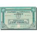 França, CAEN, 100 Francs, 1940, AU(55-58)