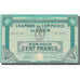 Frankrijk, CAEN, 100 Francs, 1940, SUP