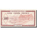 France, Rennes et Saint-Malo, 500 Francs, AU(50-53)