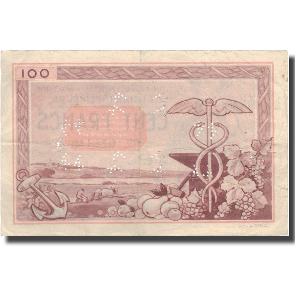 Francia, Nantes, 100 Francs, 1940, SPL-