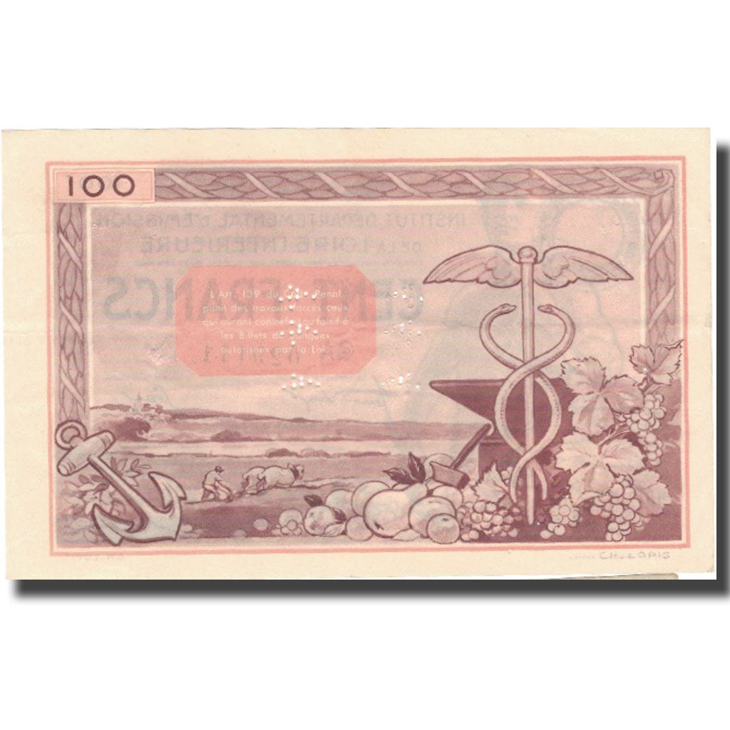 France, Nantes, 100 Francs, 1940, UNC(60-62)