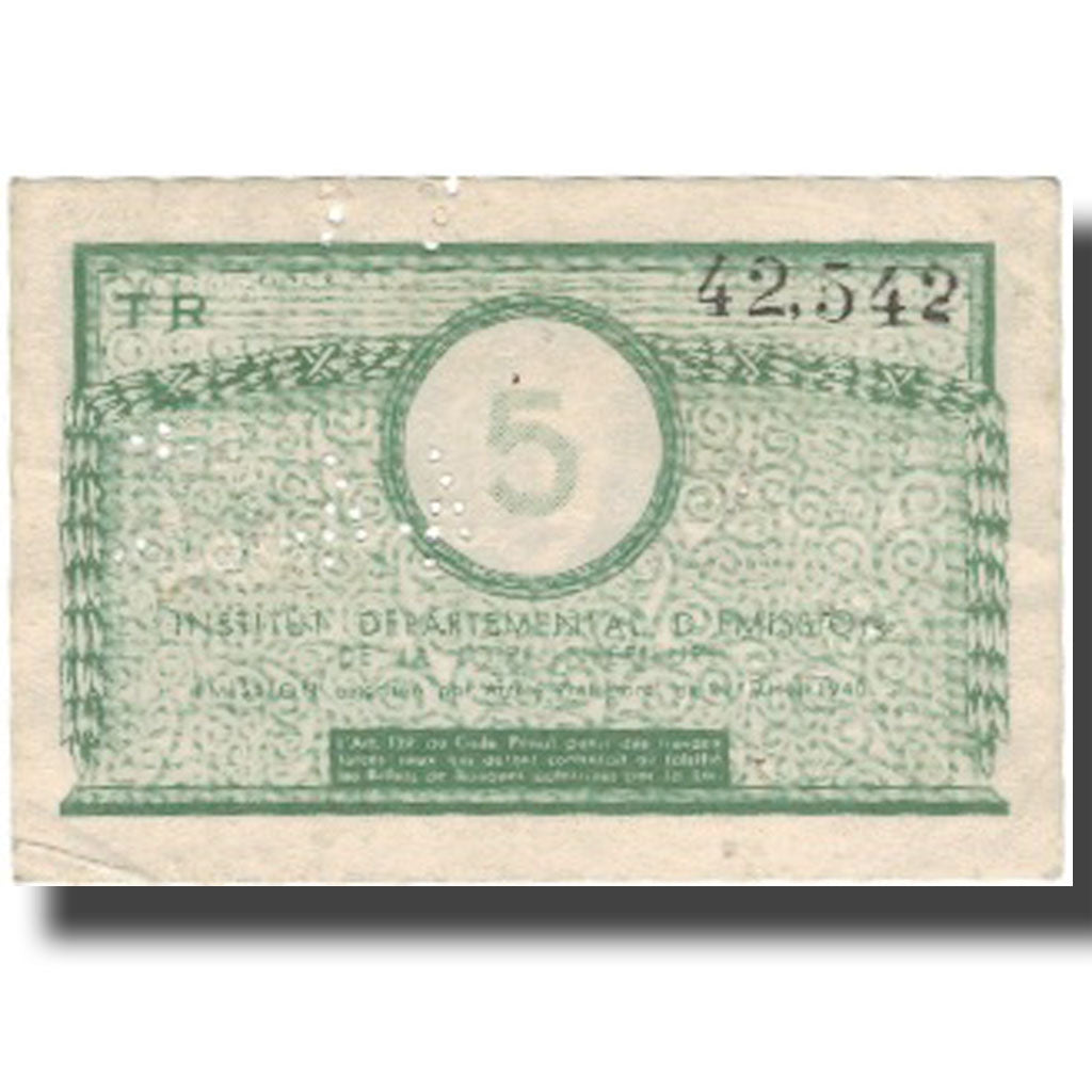 Francia, Nantes, 5 Francs, MBC