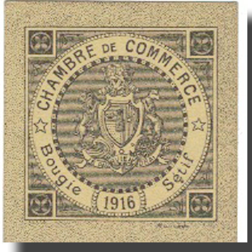 Banconote, Algeria, 5 Centimes, Blason, 1916, 1916, SPL-