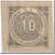 Billet, Algeria, 10 Centimes, Blason, 1916, 1916, SUP+
