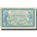 Biljet, Algerije, 1 Franc, Chambre de Commerce, 1914, 1914-11-10, SUP+