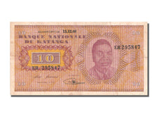 Katanga, 10 Francs, 1960, MB+