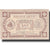Nota, Argélia, 50 Centimes, Chambre de Commerce, 1915, 1915-04-17, UNC(63)