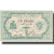 Nota, Argélia, 1 Franc, Chambre de Commerce, 1915, 1915-04-17, AU(55-58)