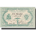 Billet, Algeria, 1 Franc, Chambre de Commerce, 1915, 1915-04-17, SUP