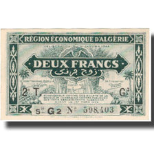 Banconote, Algeria, 2 Francs, valeur faciale, 1944, 1944-01-31, SPL