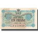 Banknote, Algeria, 1 Franc, Chambre de Commerce, 1915, 1915-05-01, AU(55-58)