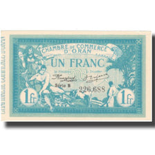 Banknote, Algeria, 1 Franc, Chambre de Commerce, 1915, 1915-05-12, UNC(60-62)