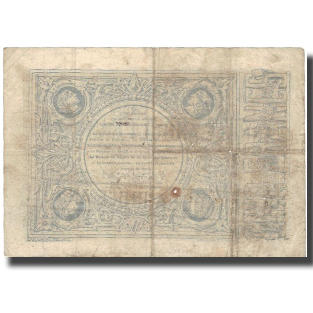 Frankreich, Paris, 5 Francs, 1871, ANNULÉ, S