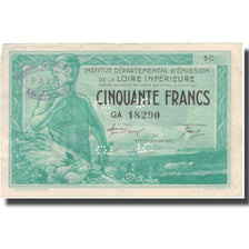 France, Nantes, 50 Francs, 1940, EF(40-45)