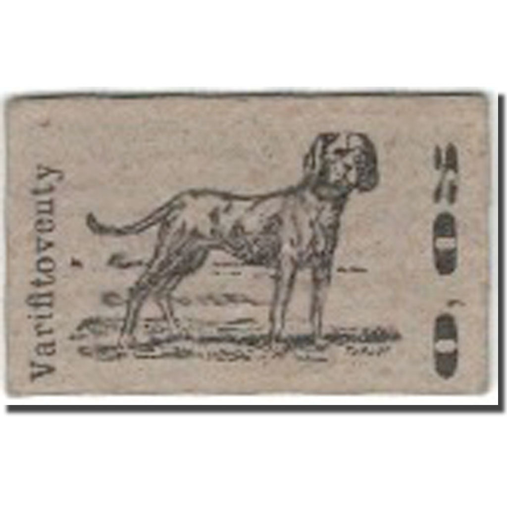 Geldschein, Madagascar, 5 Centimes, chien, SS+