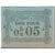 Billete, Algeria, 5 Centimes, Chambre de Commerce, 1915, 1915-10-12, MBC+