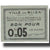 Biljet, Algerije, 5 Centimes, Blason, 1916, 1916-10-05, SUP+