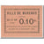 Billet, Algeria, 10 Centimes, coq, 1916, 1916-12-24, SUP+