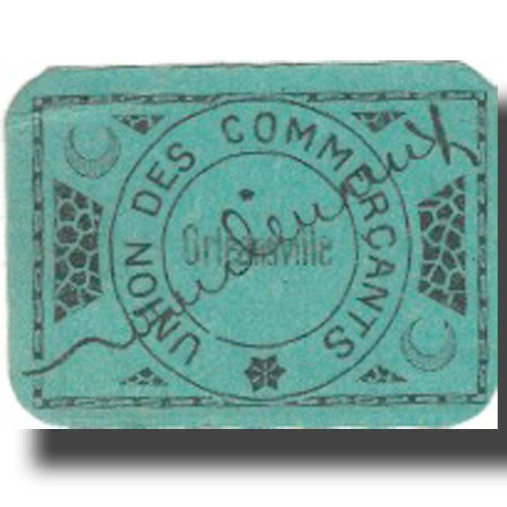 Banknote, Algeria, 25 Centimes, Chambre de Commerce, AU(50-53)