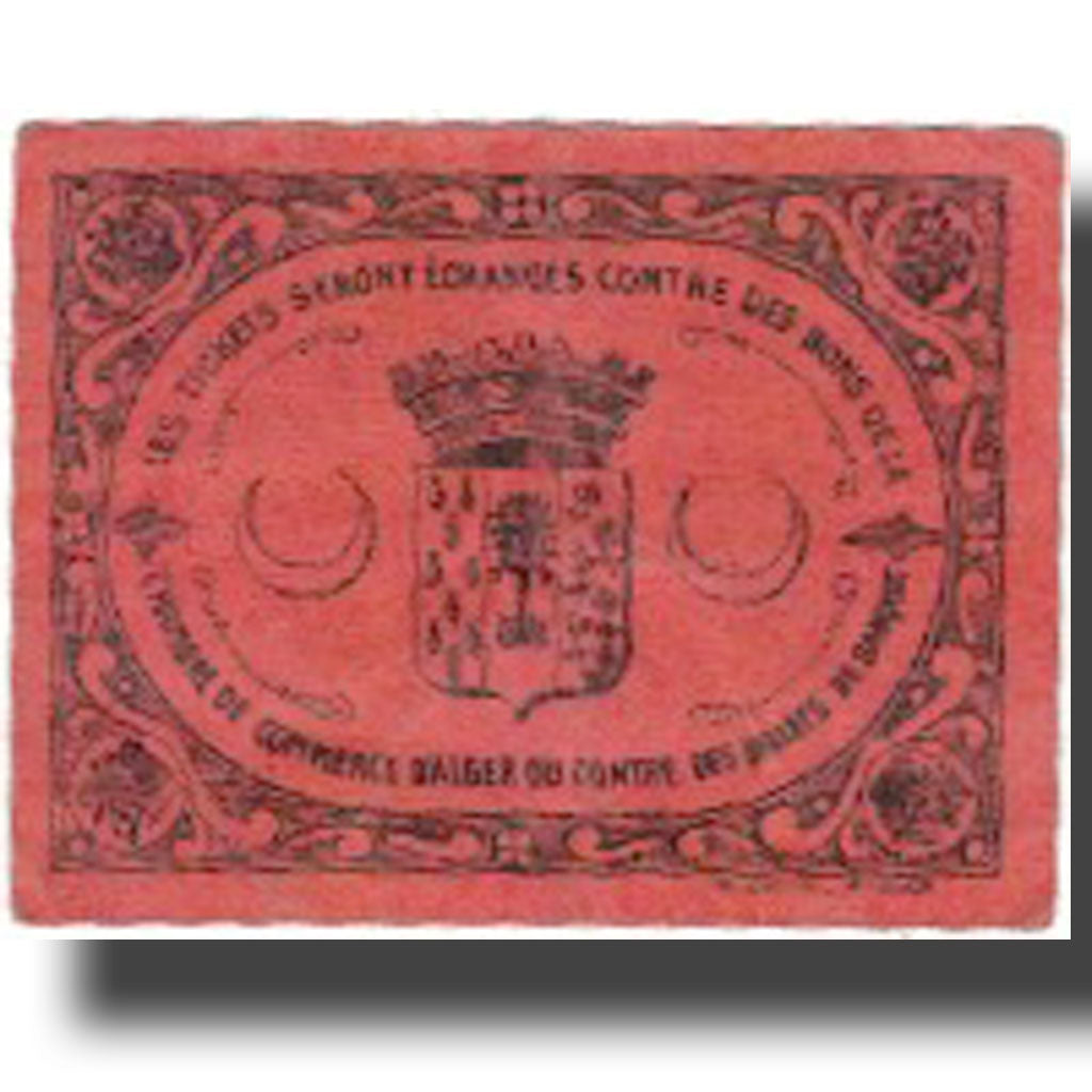 Billete, Algeria, 10 Centimes, Ville, 1916, 1916-10-05, EBC+