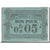Biljet, Algerije, 5 Centimes, Chambre de Commerce, 1915, 1915-10-12, SUP+