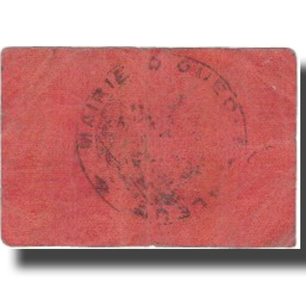 Billet, Algeria, 10 Centimes, Ville, 1916, 1916-11-19, TB+