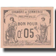 Banknote, Algeria, 5 Centimes, Chambre de Commerce, 1919, 1919-11-15, UNC(63)