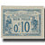 Biljet, Algerije, 10 Centimes, Chambre de Commerce, 1915, 1915-10-07, SUP+