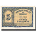 Banknot, Maroko, 5 Francs, 1943, 1943-08-01, KM:24, UNC(64)