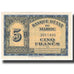 Banconote, Marocco, 5 Francs, 1943, 1943-08-01, KM:24, SPL+