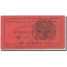 Banknote, Morocco, 50 Centimes, valeur faciale, 1919, 1919-10-01, VF(30-35)