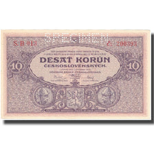 Banknote, Czechoslovakia, 10 Korun, 1927, 1927-01-02, Specimen, KM:20s