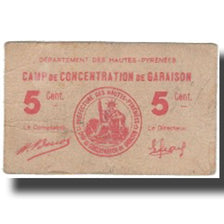 France, Pyrénées Orientales, 5 Centimes, VF(20-25)