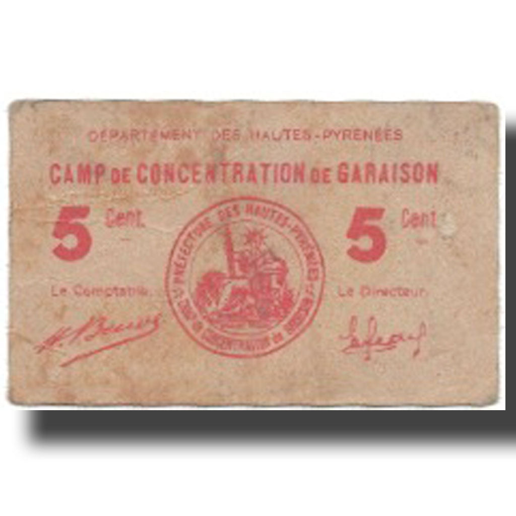 France, Pyrénées Orientales, 5 Centimes, VF(20-25)