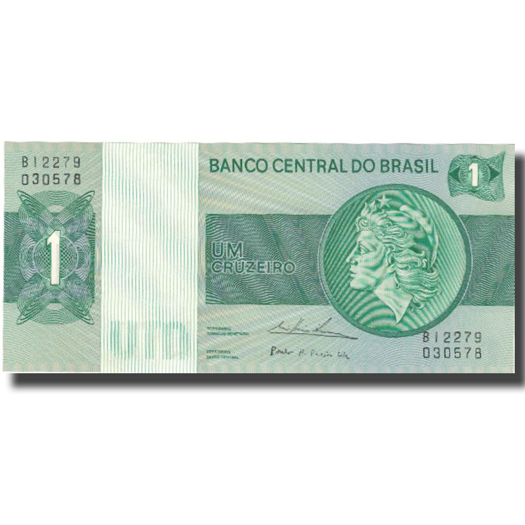 Billete, 1 Cruzeiro, 1975, Brasil, 1975, KM:191Ab, EBC