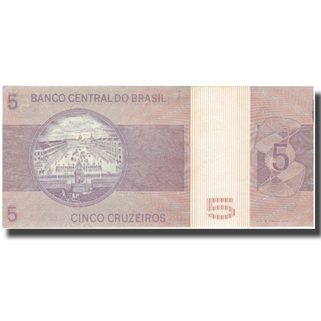 Nota, Brasil, 5 Cruzeiros, 1979, 1979, KM:192d, AU(55-58)